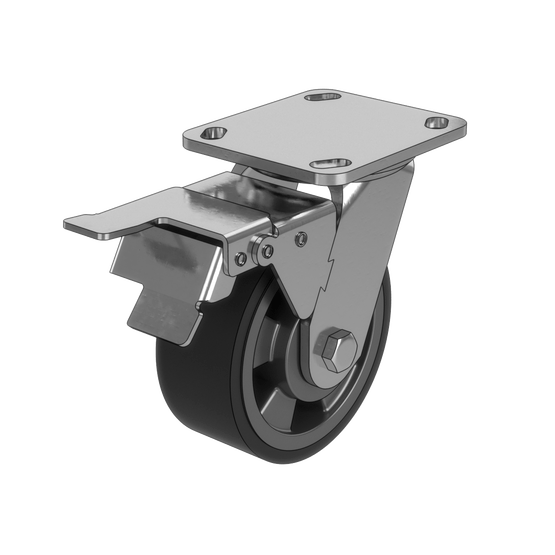 Part Swivel Caster Wheel with Brake, 260kg Capacity image