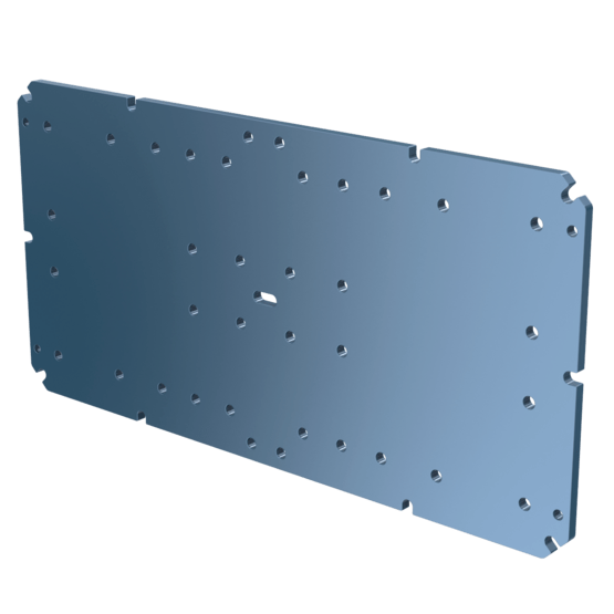 Part 247.5x247.5mm Extrusion Assembly Plate image