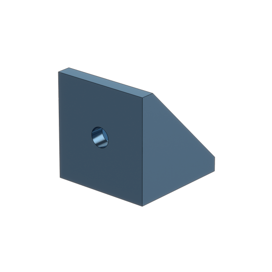 Part 45mm x 45mm Aluminum Gusset image