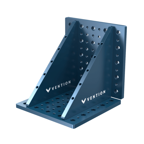 Part 247.5x247.5mm Extrusion Gusset Assembly image