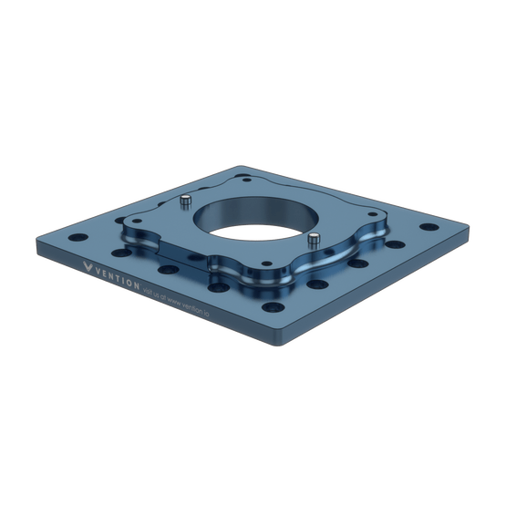 Part 225x225mm UR10e Mounting plate, for Universal Robots image