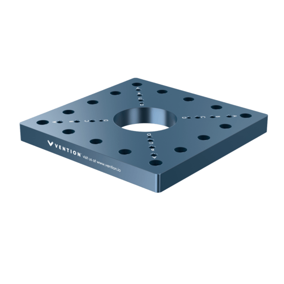 Part Multi-Robot Mounting Plate 225 X 225 mm image