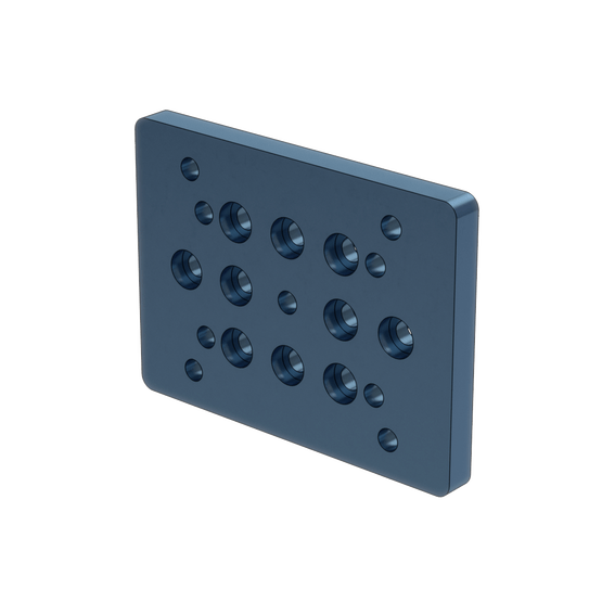 Part 135x100mm Aluminum Mounting Plate image