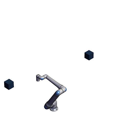 CRX25iA Rapid Series Telescopic Column Palletizer with Safety Angled view